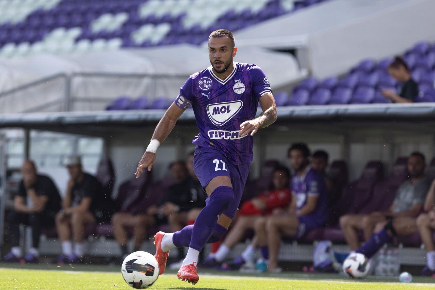 A Fradi szurkolók keményen megtaposták az Újpestet a Kazincbarcika meccs után