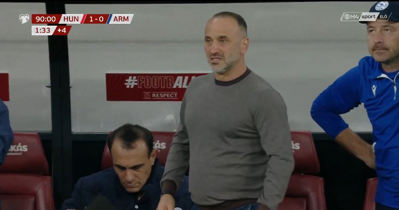 Örmény kapitány: Ha befejező csatárt küldök fel, akkor megnyertük volna a meccset