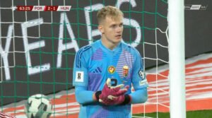 Tóth Balázs elképesztő nagy védést mutatott be Portugália ellen –  VIDEÓ