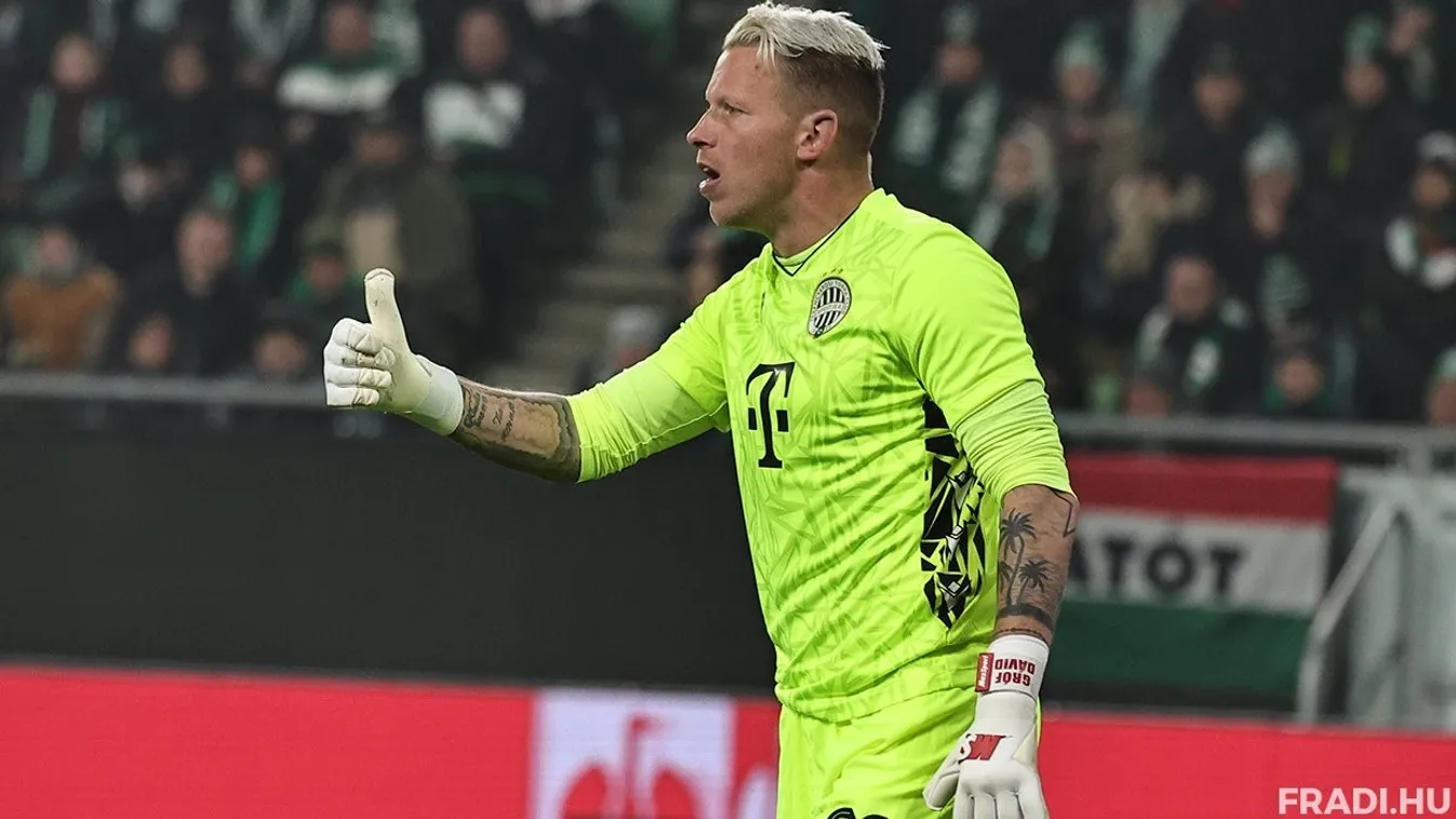 A Fradi szurkolók üzentek Gróf Dávidnak az újpesti labdaszedő fiú bántalmazása miatt