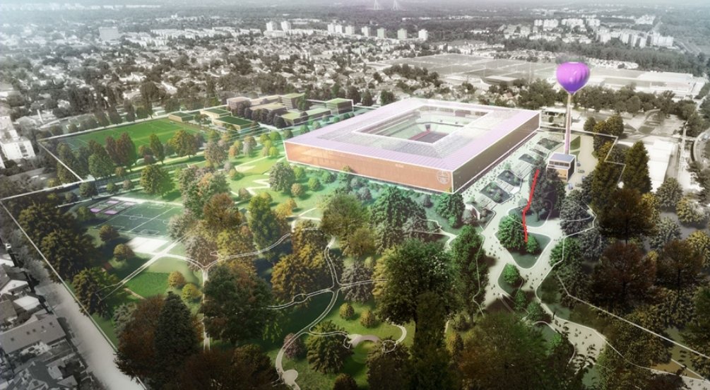 Megépül az Újpest új 21 ezres férőhelyes stadionja!